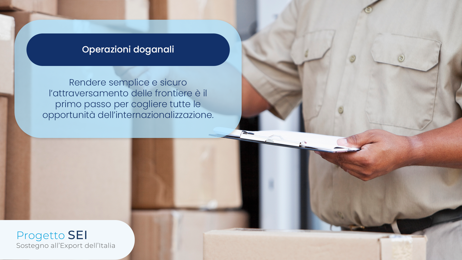 alt=I passaggi fondamentali per le operazioni doganali nell’export: classificazione, documentazione, origine, Incoterms e controlli