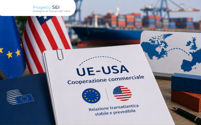 Dazi UE-USA: nuove misure europee, interscambio 2025 e impatto sull&rsquo;export italiano